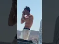 European Kid asking papa for 10 million in Mykonos