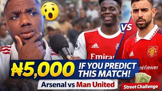  5 000 street challenge arsenal vs man united predictions 
