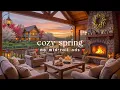 Lagu 🌷Cozy Spring Jazz (NO MID-ROLL ADS) – Calm Coffee Shop Ambience for Productivity