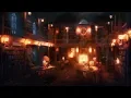 Download Lagu Royal Library | Rain and Thunderstorm Sounds on Study Ambience with Crackling Fireplace