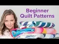 Easy Quilt Patterns for Beginners 3-Part Beginner Quilting Series with Angela Walters