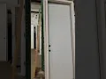 EXTERIOR DOOR - JELD-WEN 32 x 96 PRIME STEEL HALF LITE CLEAR GLASS PREHUNG FRONT DOOR