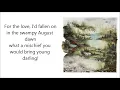 Bon Iver- Towers w/Lyrics