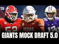 Full Giants 7 Round Mock Draft 5 0 The Love It or Hate It Edition New York Giants Football