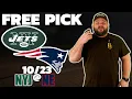Patriots vs Jets Free Week 7 NFL Football Picks NYJ NE Sunday Bets Kyle Kirms