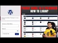 Forgot wordpress username and password How to Login