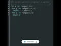04 To print Alphabet pattern in Python computer programming