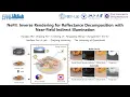 CVPR 2023 Inverse Rendering for Reflectance Decomposition with Near-Field Indirect Illumination
