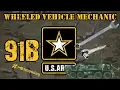91B Wheeled Vehicle Mechanic
