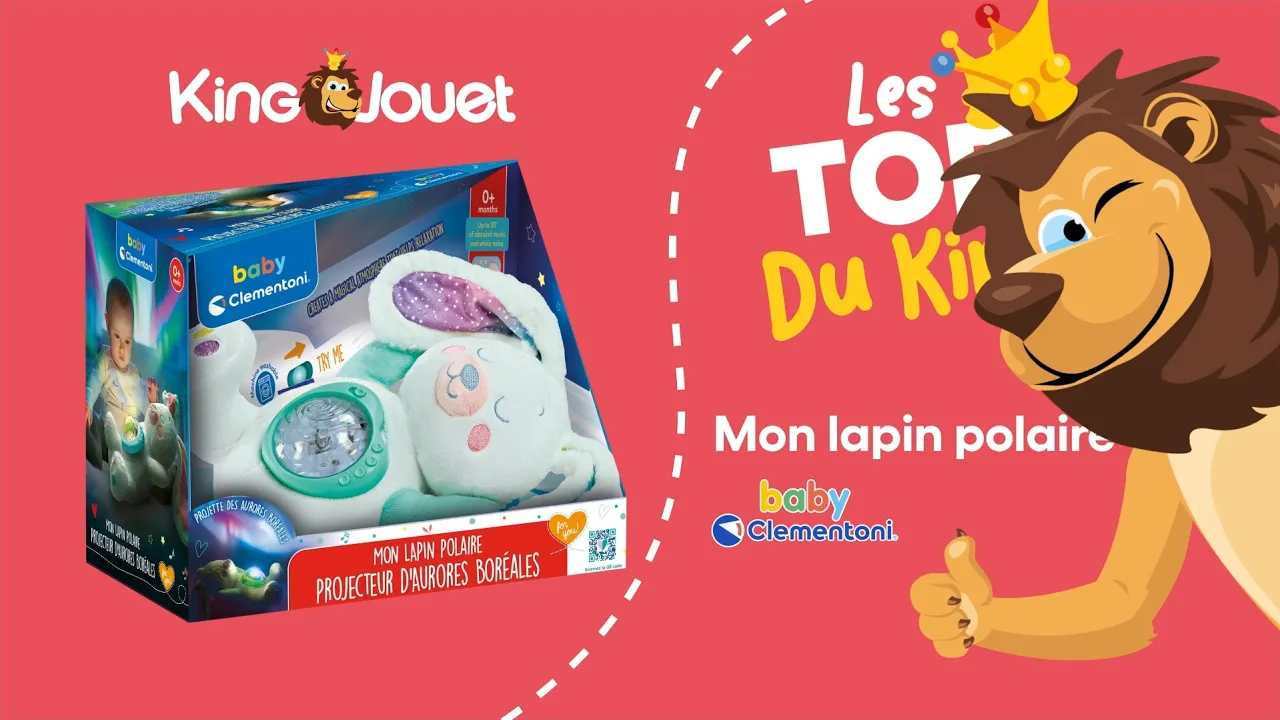 King Jouet — King Jouet — Mon lapin polaire baby Clementoni (YouTube video ad)