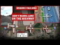 Pilot Emergency Lands on Highway I-78 That s some skills