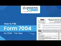 How To E-File Form 7004 For 2024 Tax Year With ExpressExtension