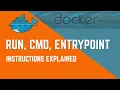 What you should know about Docker Instructions - RUN CMD ENTRYPOINT balaji