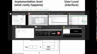 Stack array based implementation part 4