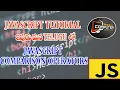 JavaScript Comparison Operators tutorial in Telugu