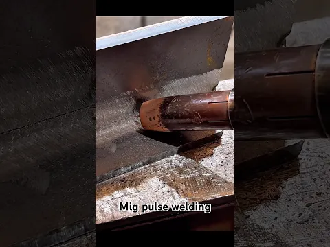 Simple mig mag pulse welding #sorts