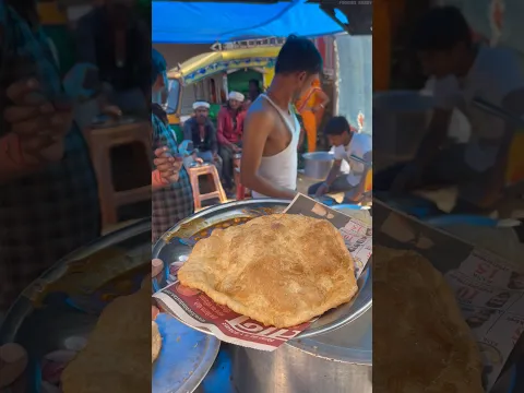 super tasty छोले भटूरे ₹40/- 😱 #shorts #viral #streetfood
