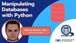 Manipulating Databases with Python - SQLAlchemy