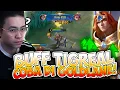 Lagu TIGREAL BUFF KITA SIKAT DI GOLDLANE TERLALU OVERPOWER JEK, BISA SOLO LESLEY !! - Mobile Legends