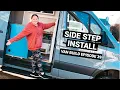 iBoard Running Boards - How to Install on Sprinter Van Build