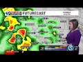 FORECAST Heavy rain storms prompt two First Alert Weather Days in the week ahead