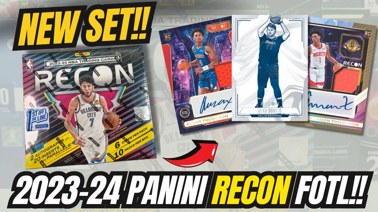 🚨NEW SET ALERT🚨 Opening 2023-24 Panini Recon FOTL!!