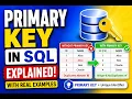 Primary Key in SQL Explained With Real Examples