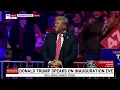 Donald Trump dances to YMCA with the Village People at victory rally