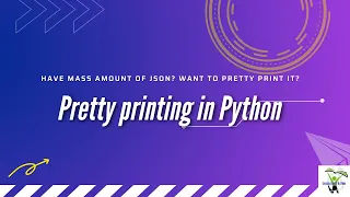 Pretty Print JSON in Python
