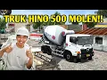 Download Lagu MODNYA JARANG ADA‼️REVIEW MOD BUSSID TERBARU TRUK HINO 500 MOLEN👆😃