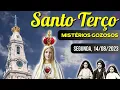 Download Lagu Santo Terço de Segunda Feira (14/08/2023) | Mistérios Gozosos | Terço de Fátima
