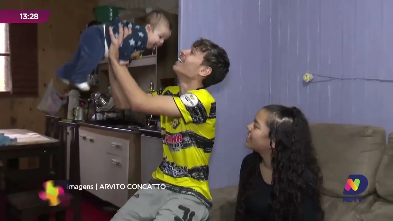 Dias dos Pais: Conheça a história de Erick e Suelen jovens que se tornaram pais ainda adolescentes