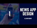 How to Design ionic 2 3 app from Start to End News App - 1