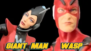 Download Giant Man and The Wasp Action Figure hasbro pulse Marvel Legends Janet Van Dune  and Hank Pym MP3