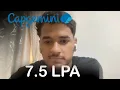 Capgemini Senior Analyst 7 5 LPA SELECTED