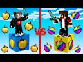 Download Lagu ماين كرافت : حـرب الطعام المطور ولكن حظ رينبو ابل ضد حظ كولدن ابل !!؟ 🔥😱
