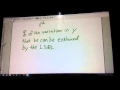 Chapter 3 AP Stats test hints