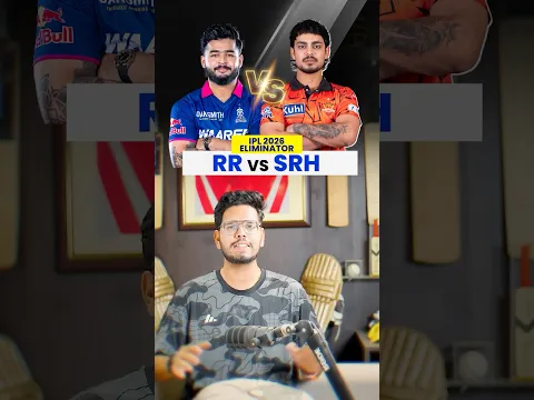 RR vs SRH Match Prediction 🔥 | IPL 2026 Eliminator | Today Match Prediction | RR vs SRH Dream11