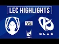 Lagu TH vs KCB Highlights | LEC 2026 Versus | Team Heretics vs Karmine Corp Blue