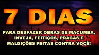 ((🔴))  7 DIAS PARA DESFAZER OBRAS DE MACUMBA INVEJA FEITIÇOS PRAGAS E MALDIÇÕES FEITAS CONTRA VOCÊ!