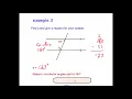 Angles Parallel Lines Corbettmaths