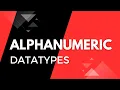 Oracle SQL Alphanumeric Data Types Oracle SQL fundamentals