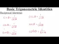 5 1 1 Basic Trigonometric Identities