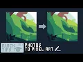 How to turn Vectors and Photos into Pixel Art Quick Tips