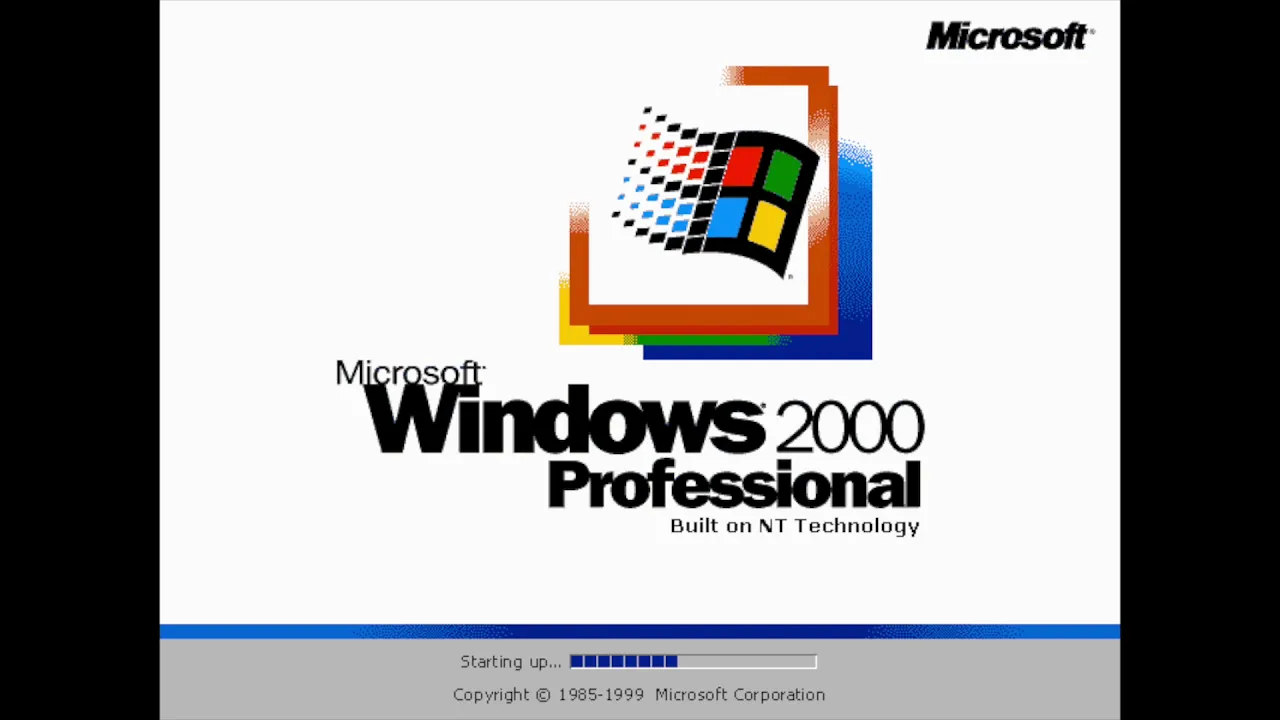 windows 2000 startup and shutdown sounds reverse