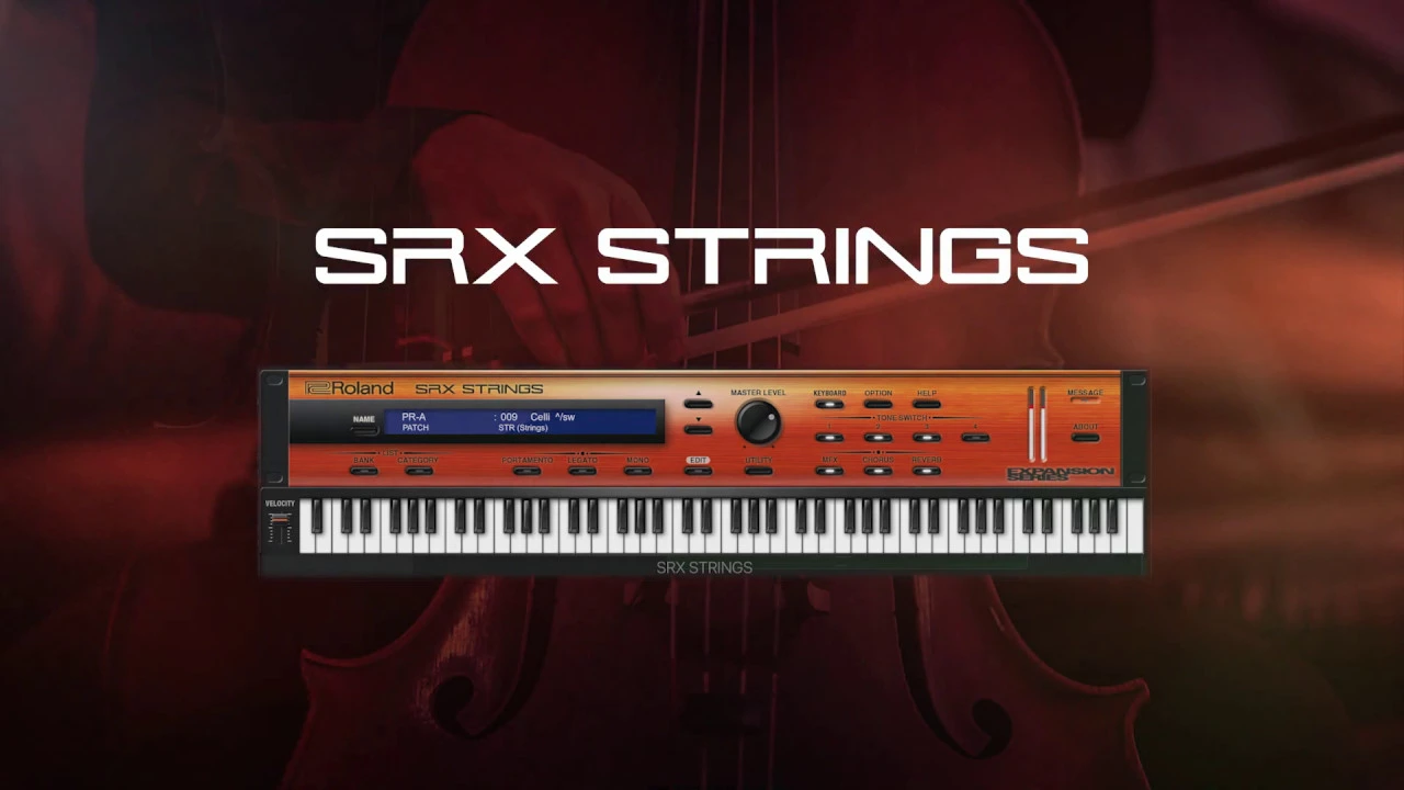 Roland SRX-04 拡張ボード Symphonique Strings Roland SRX-04 Symphonique Strings Expansion Board SRX Series