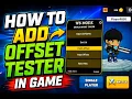 How to add offset tester in game How to add mod menu in game