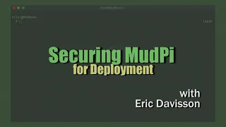 Securing MudPi with SSH Keys and Basic Security