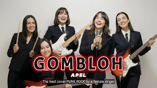 gombloh apel best female cover versi punk rock ballad with heavy metal