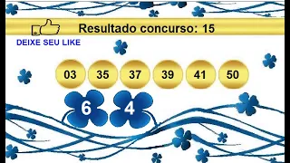 sorteio resultado + milionaria 15 Palpite 16
